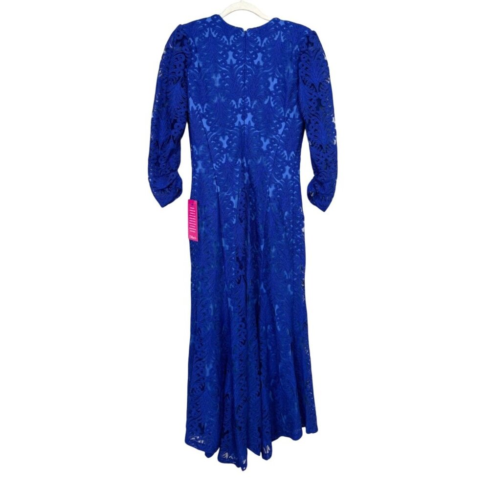Tadashi Shoji Blue Lace Dress - Picture 3 of 9